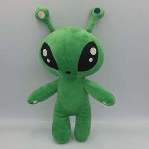 IKEA AFTONSPARV Green Alien Plush Genuine 13.5" Toy Official USA